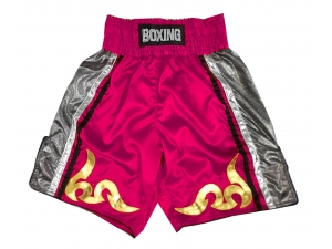 Personalized Boxing Shorts : KNBSH-030-Pink